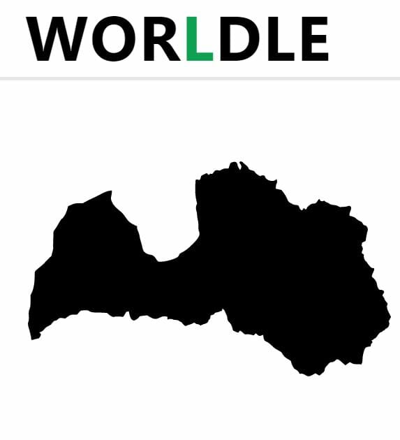 Daily Worldle Country 186 - July 26th 2022