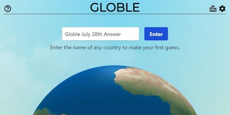 Globle July 28th Answer Today