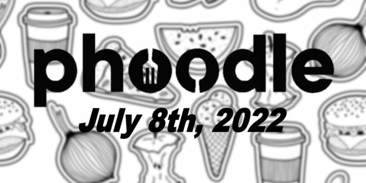 Phoodle Answer - July 8th 2022
