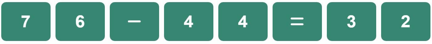 Daily Bi-Nerdle Answer 2 - 3rd August 2022