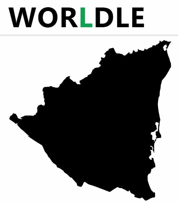 Daily Worldle Country 200 - August 9th 2022