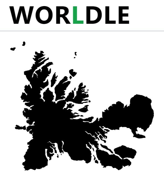 Daily Worldle Country - 27th August 2022