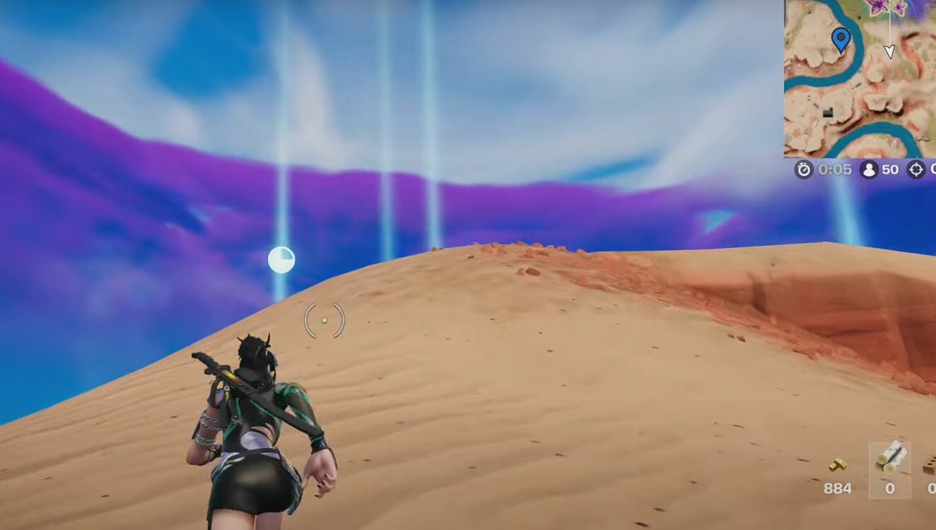 Fortnite Desert Time Trial Points