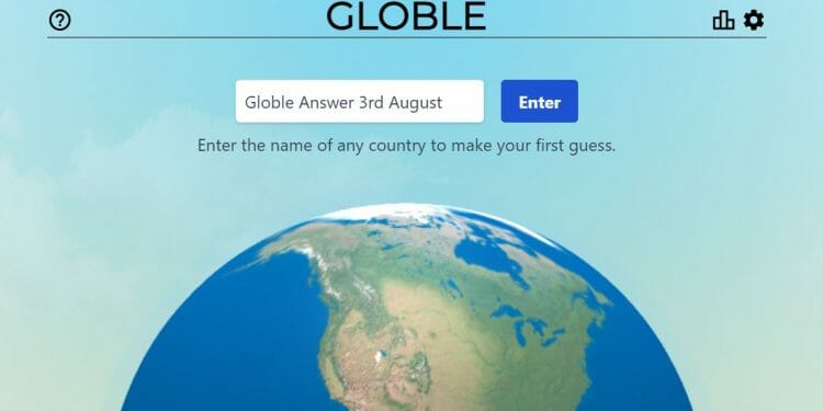 Globle Answer - 3rd August