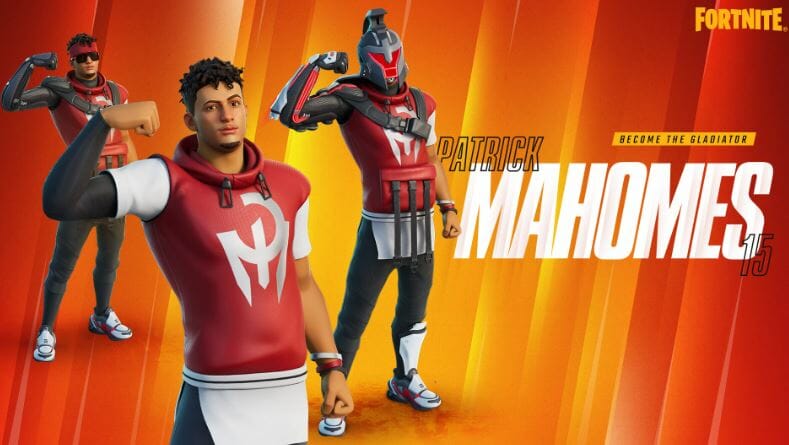 Patrick Mahomes Fortnite Skin