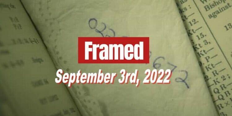 Daily Framed 176 Movie - September 3, 2022