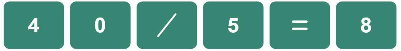 Daily Mini Bi-Nerdle Answer 2 - 5th September 2022
