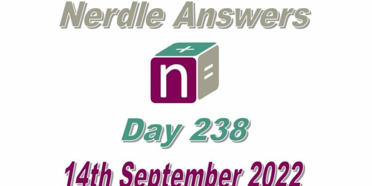 Daily Nerdle 238 Answers - September 14th, 2022