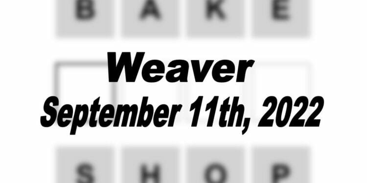 Daily Weaver - 11th September 2022
