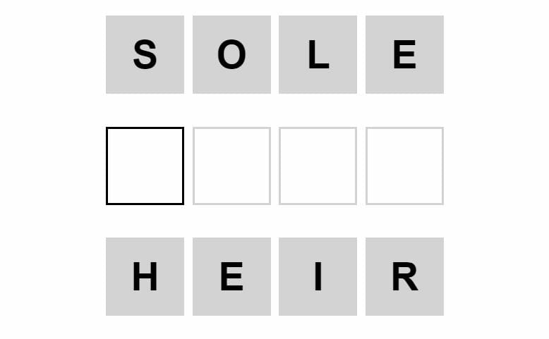 Daily Weaver Puzzle - 23rd September 2022