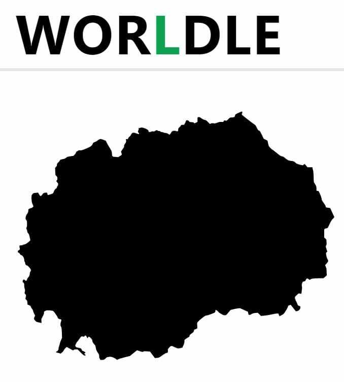 Daily Worldle Country 235 - September 13th 2022