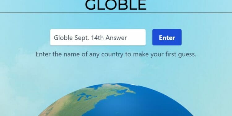 Globle 14 September Answer and Hints Today