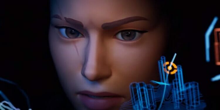 Paradigm is Brie Larson in the Fortnite Universe