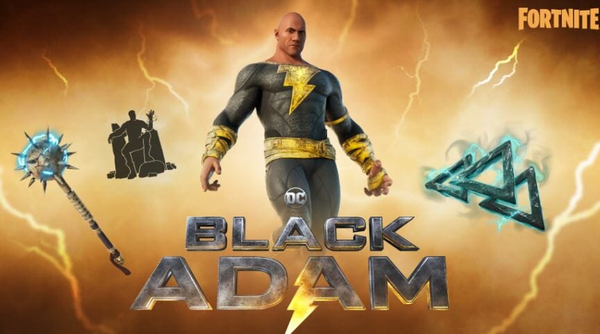 Black Adam in Fortnite Skin
