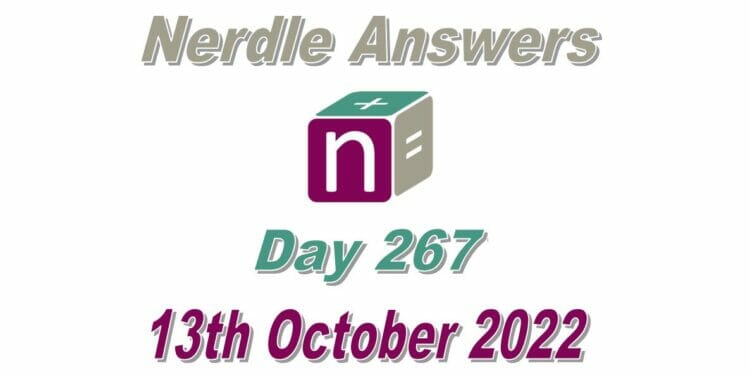 Daily Nerdle 267 Answers - October 13th, 2022