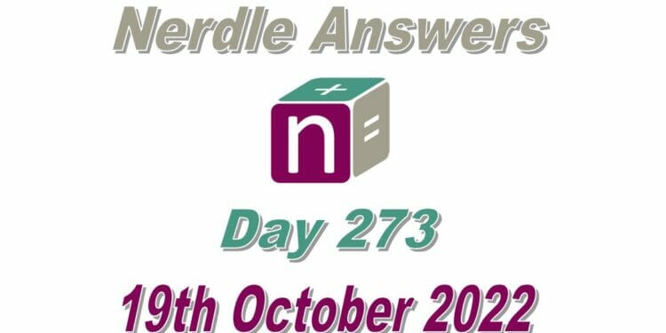 Daily Nerdle 273 Answers - October 19th, 2022
