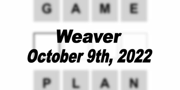 Daily Weaver - 9th October 2022