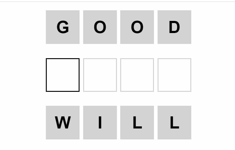 Daily Weaver Puzzle - 17th October 2022