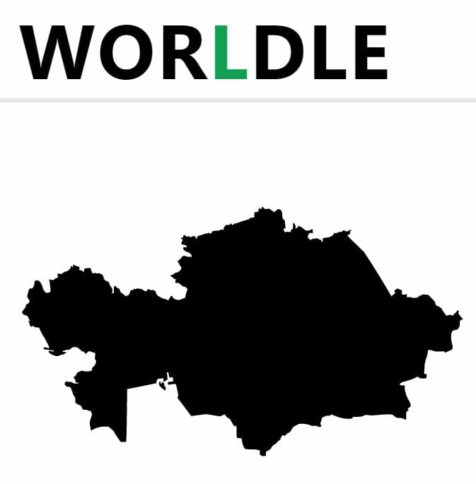 Daily Worldle 255 Country - October 3rd 2022