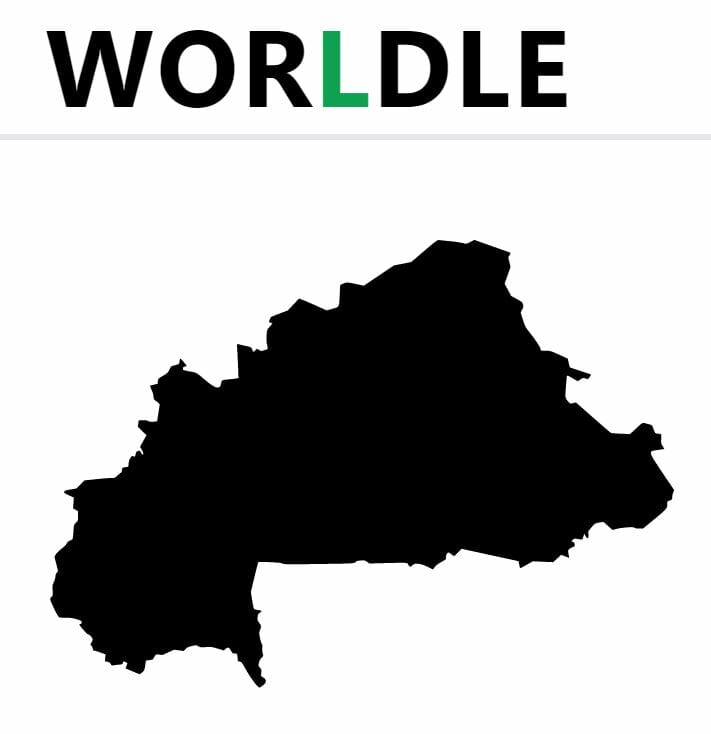Daily Worldle 263 Country - October 11th 2022
