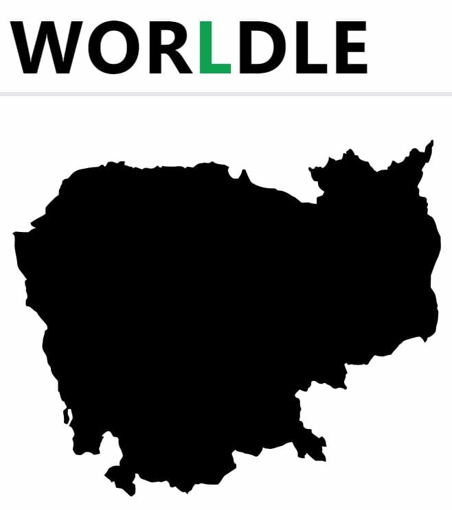Daily Worldle 264 Country - October 12th 2022