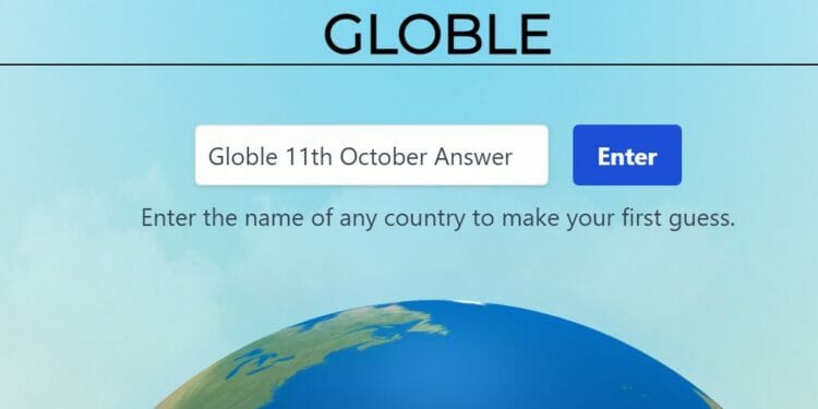 Globle 11 October Answer and Hints Today