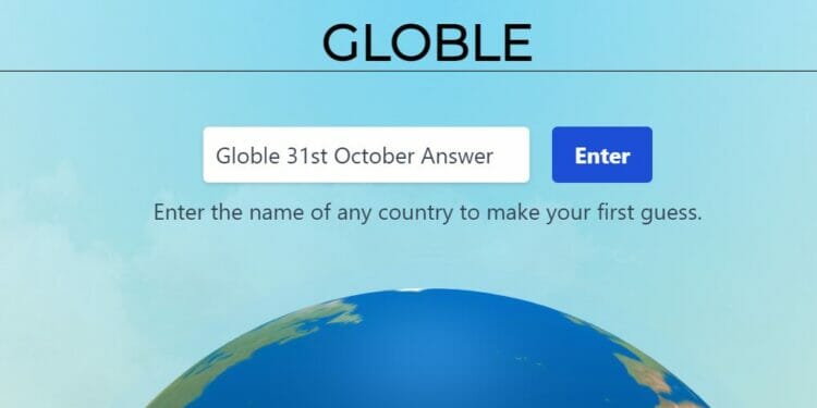 Globle 31 October Answer and Hints Today
