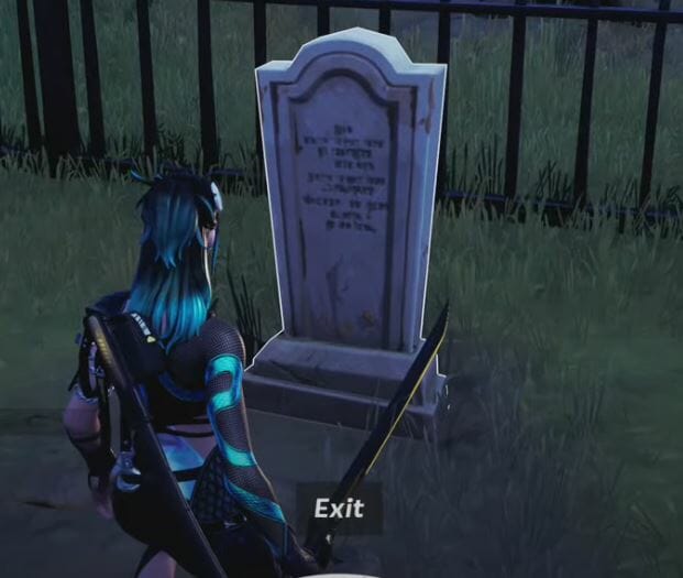 What is a Epitaphs at Goofy Gravestones in Fortnite