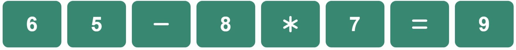 Daily Bi-Nerdle Answer 2 - 21st November 2022