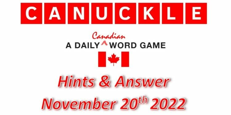 Daily Canuckle - 20th November 2022