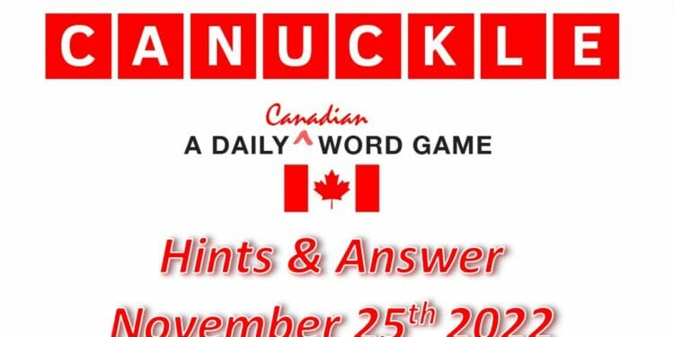 Daily Canuckle - 25th November 2022