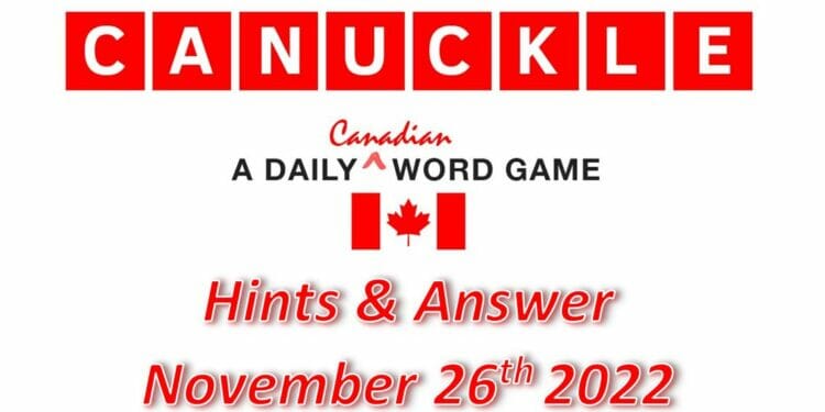 Daily Canuckle - 26th November 2022