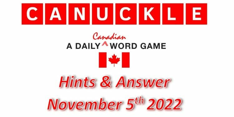 Daily Canuckle - 5th November 2022