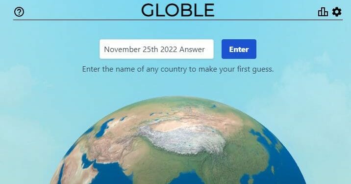 Daily Globle - 25th November 2022