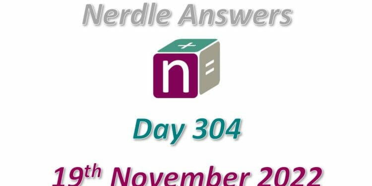 Daily Nerdle 304 Answers - November 19th, 2022