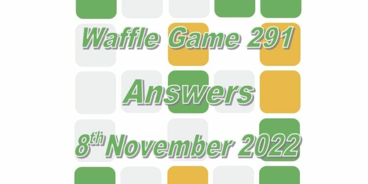 Daily Waffle - November 8th 2022