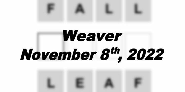 Daily Weaver - 8th November 2022