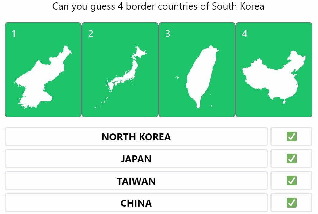 Daily Worldle 314 Bonus Neighbouring Countries Answers - December 1st 2022