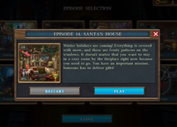 Tricky Doors Walkthrough Level 14 – Santa’s House