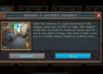 Tricky Doors Walkthrough Level 9 – Antique District