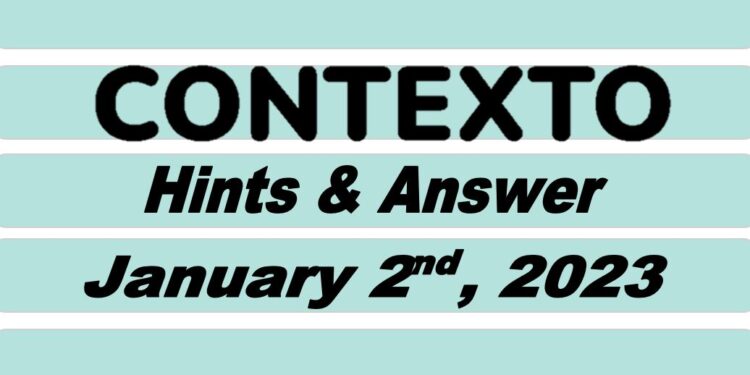 Daily Contexto 106 - January 2nd 2023