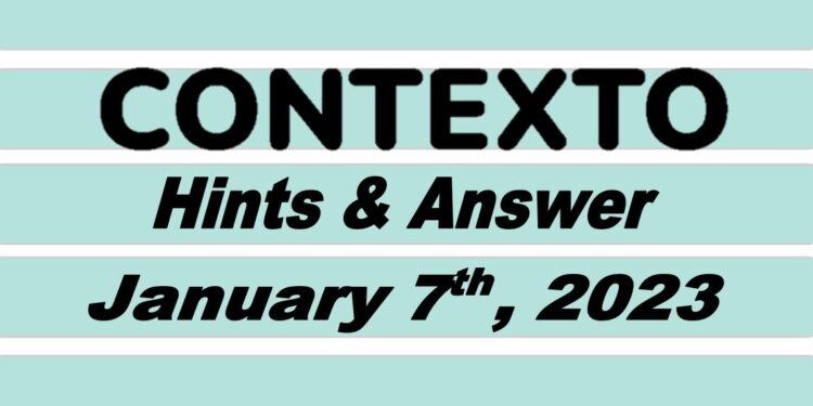 Daily Contexto 111 - January 7th 2023