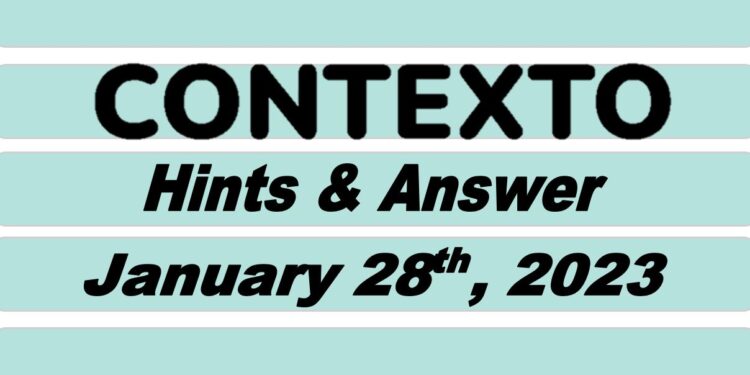 Daily Contexto 132 - January 28th 2023