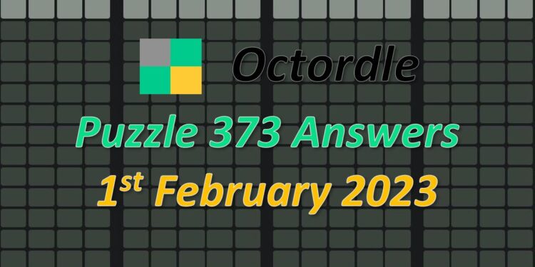 Daily Octordle 373 - February 1st 2023