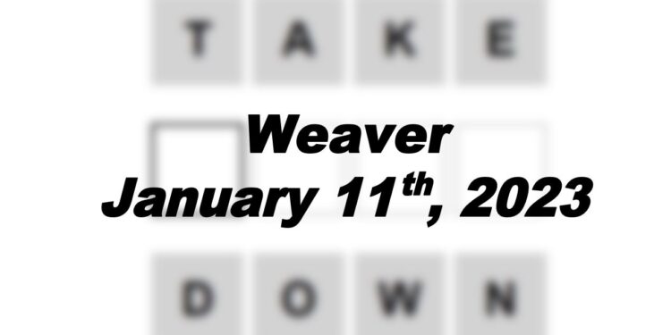 Daily Weaver - 11th January 2023