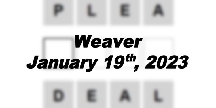 Daily Weaver - 19th January 2023