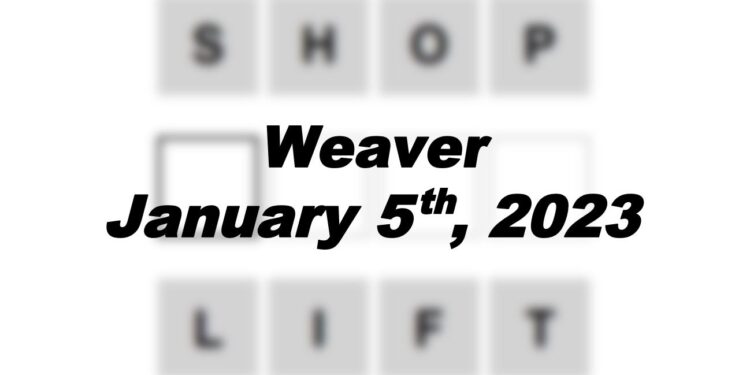 Daily Weaver - 5th January 2023