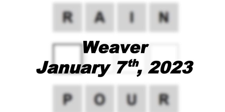 Daily Weaver - 7th January 2023