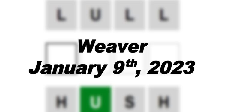 Daily Weaver - 9th January 2023