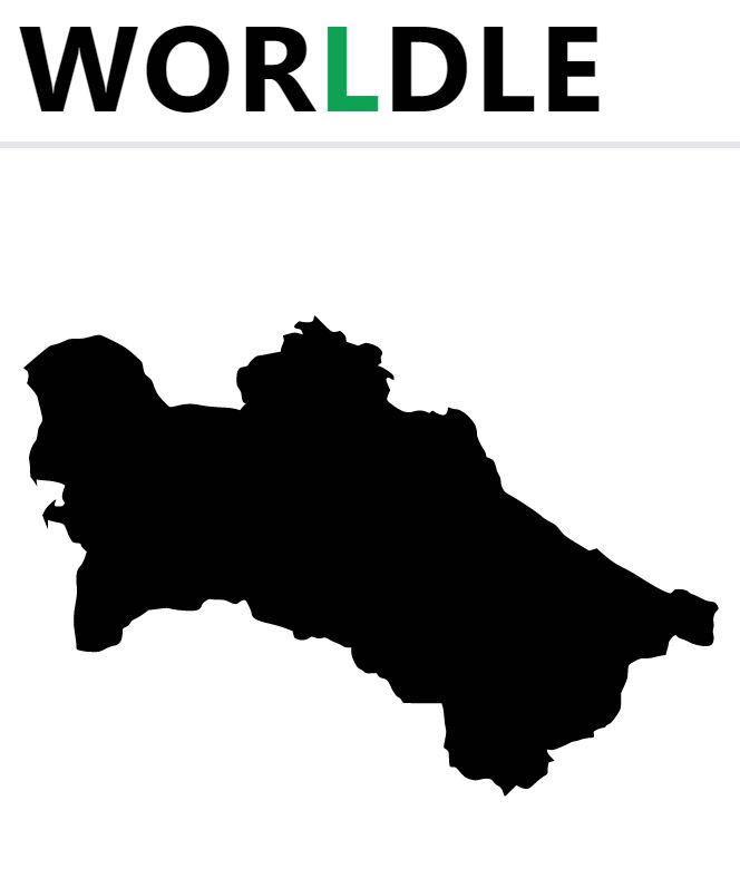 Daily Worldle 346 Country - January 2nd 2023